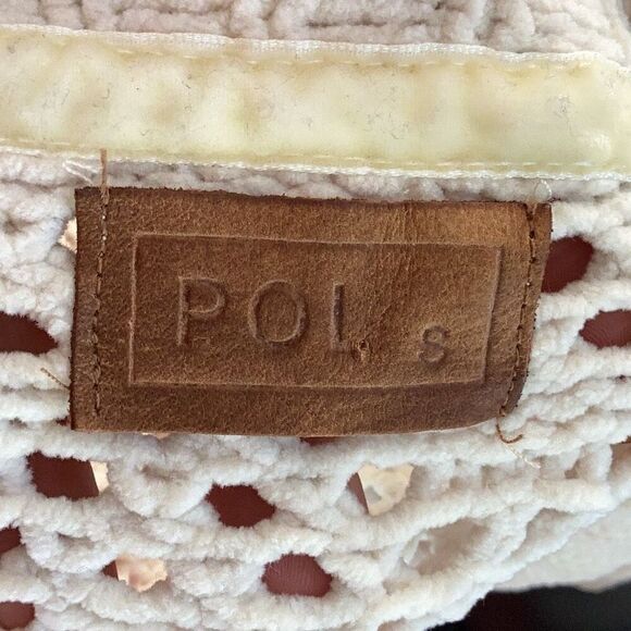 POL Open Knit Cream Long Duster Sweater Women’s Small - Picture 7 of 9